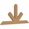Ekena Millwork Saratoga Timber Gable Bracket, Western Red Cedar, 72"W x 36"H x 3 1/2"D x 5 1/2"F, 12/12 Pitch GBW072X36X0406SAR00SWR - alternate 4
